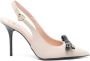 Love Moschino Beige Ballerina Schoenen voor Vrouwen Beige Dames - Thumbnail 5