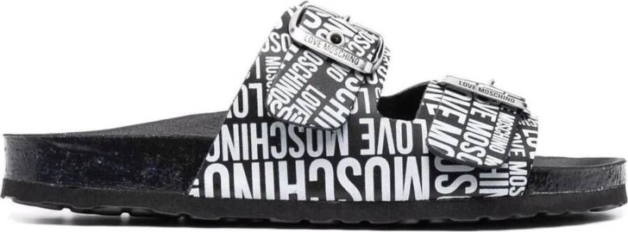 Love Moschino Casual Deel-Open Muiltjes Sandalen Meerkleurig Dames