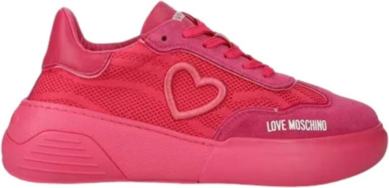 Love Moschino Dames Sneakers Pink Dames