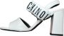 Love Moschino Elegante Hoge Hak Sandalen White Dames - Thumbnail 1