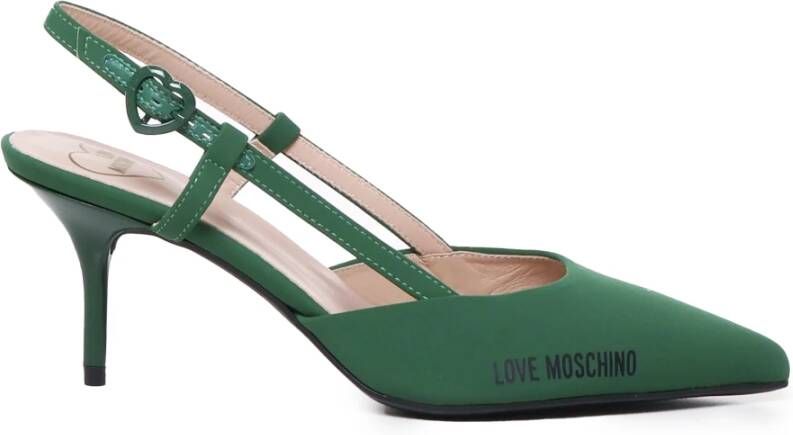 Love Moschino Pumps & high heels Rubber Logo Scarpa Donna in groen