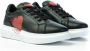 Love Moschino Ja15154 Lage sneakers Leren Sneaker Dames Zwart - Thumbnail 5