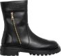 Love Moschino Ritssluiting Enkellaarsjes Effen Kleur Black Dames - Thumbnail 1