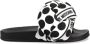 Love Moschino Ja28272g0g Badslippers Slippers flip flops Dames Wit - Thumbnail 2