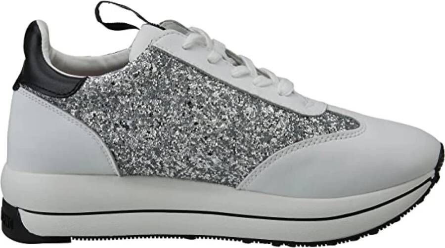 Love Moschino Sneaker Run Mix Mode Sneakers White Dames