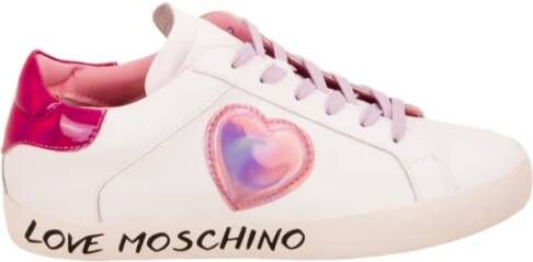 Love Moschino Sneakerd.casse25 Witte Sneakers Multicolor Dames