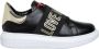 Love Moschino Sportschoenen Effen Kleur Vetersluiting Black Dames - Thumbnail 1