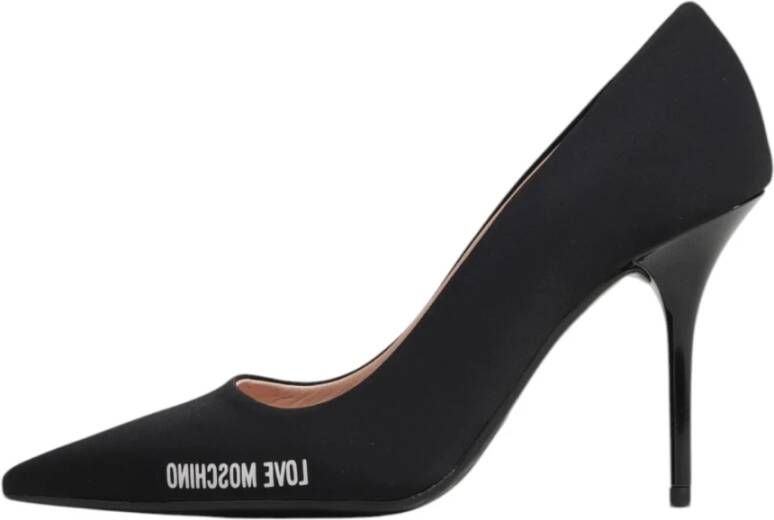 Love Moschino Stijlvolle Decollete Schoenen voor Vrouwen Black Dames