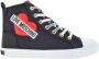 Love Moschino Stijlvolle High Top Sneakers Black Dames - Thumbnail 1