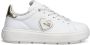 Love Moschino Stijlvolle Leren Sneakers voor Outfits White Dames - Thumbnail 4