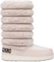 Love Moschino Witte platte schoenen met bonteffect White Dames - Thumbnail 1