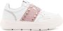 Love Moschino Witte platte schoenen met glitterdetail White Dames - Thumbnail 1