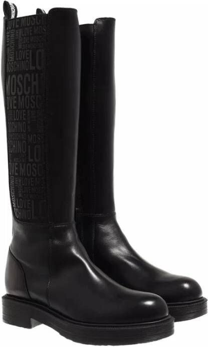 Love Moschino Boots & laarzen Stivaled.City40 Vitello in zwart