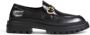 Love Moschino Zwarte Plain Moccasins met Rubberen Zool Black Dames - Thumbnail 7