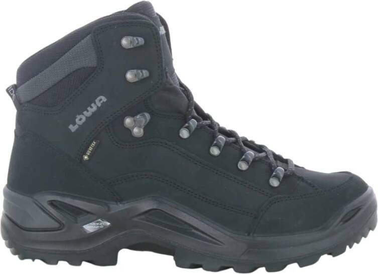 Lowa Zwarte Renegade GTX MD 22 Herenschoenen Zwart Heren Schoenen