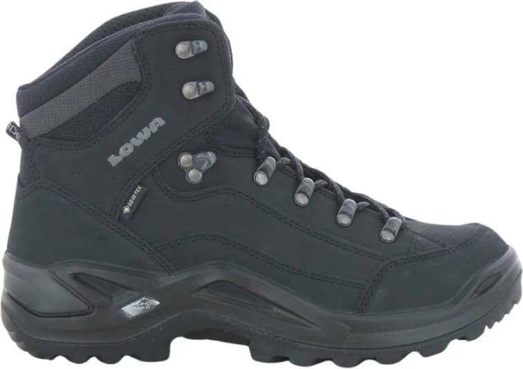 Lowa Zwarte Renegade GTX MID Schoenen Black Heren