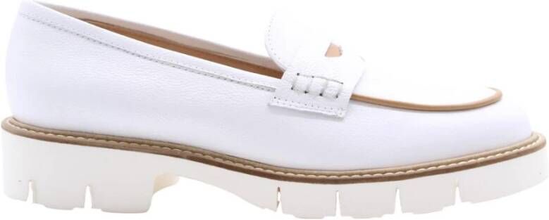 Luca Grossi Uzes Mocassin White Dames