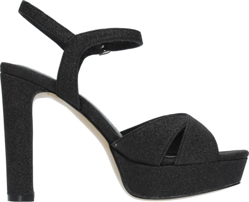 Luciano Barachini Sandalen Zwart Black Dames