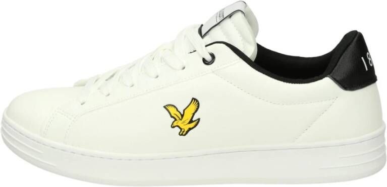 Lyle & Scott Witte Sneaker Lente Zomer 2024 Collectie White Heren