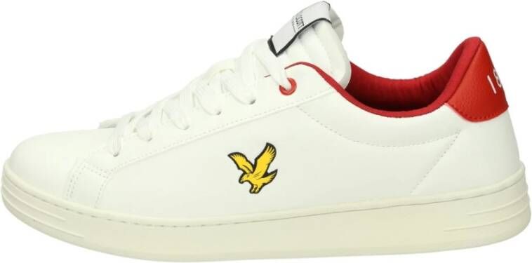 Lyle & Scott Lage Sneakers White Heren