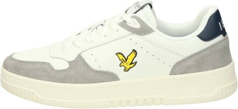 Lyle & Scott Lage Sneakers White Heren