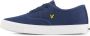 Lyle & Scott Sneaker Low Wick_Cvs Blauw Heren - Thumbnail 2