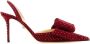 Mach & Mach Elegante Slingback Pumps Red Dames - Thumbnail 1