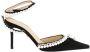 Mach & Mach Elegante Slingback Pumps in Zwart Suède Black Dames - Thumbnail 1