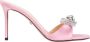 Mach & Mach Heeled Mules Pink Dames - Thumbnail 1