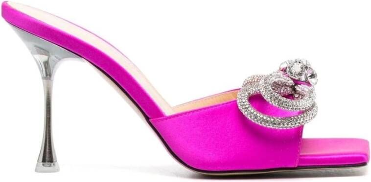 Mach & Mach Heeled Mules Roze Dames