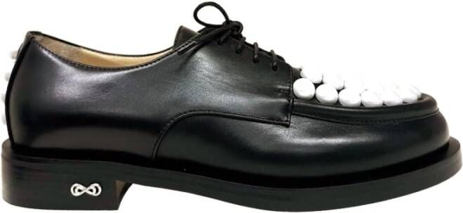 Mach & Mach Klassieke zwarte loafers Black Dames