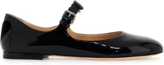 Mach & Mach Lakleren Mary Jane Ballerinas Black Dames