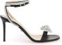 Mach & Mach Leren sandalen met kristallen Black Dames - Thumbnail 2