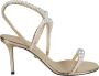 Mach & Mach Licht Goud Leren Sandalen Elegante Stijl Beige Dames - Thumbnail 4