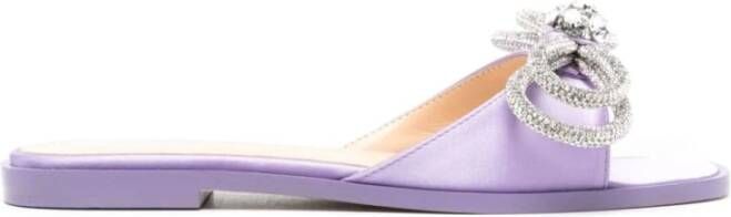 Mach & Mach Paarse Sandalen Ss24 Purple Dames