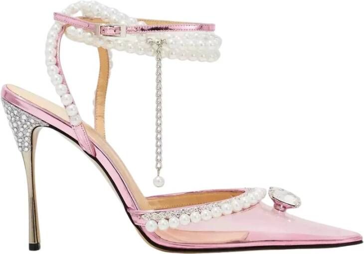 Mach & Mach Roze Kristal Stiletto Diamond Elizabeth Pink Dames