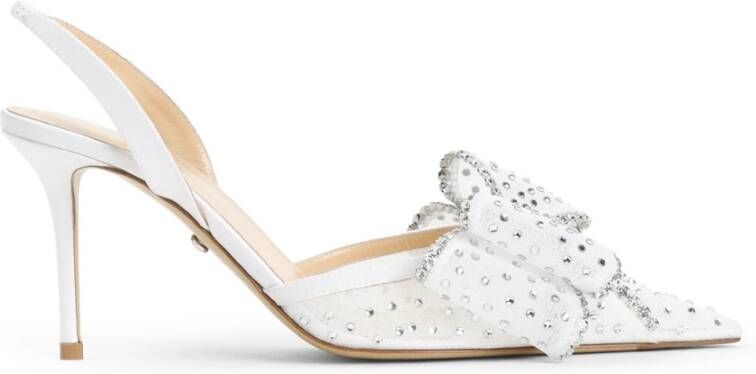 Mach & Mach Witte Pumps voor Vrouwen Elegante Stijl White Dames