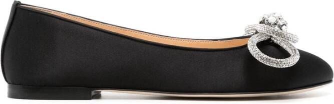 Mach & Mach Zwarte Ballerina Flats Black Dames