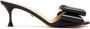 Mach & Mach Zwarte Leren Strik Sandalen Black Dames - Thumbnail 1