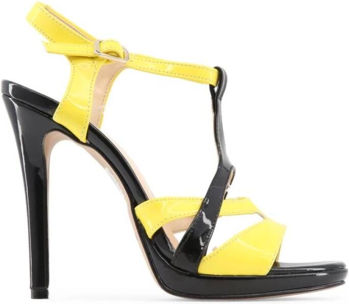 Made in Italia Sandalen Vrouw IOLANDA black yellow