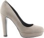 Made in Italia Stijlvolle leren pumps met hoge hak Brown Dames - Thumbnail 2