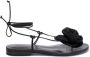 Magda Butrym Flat Sandals Black Dames - Thumbnail 1