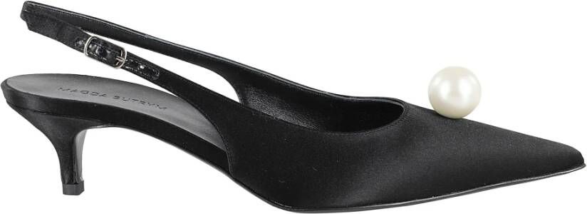 Magda Butrym Parel Kitten Heels Slingback Schoenen Black Dames