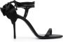 Magda Butrym Zwarte Sandalen voor Vrouwen Aw24 Black Dames - Thumbnail 1