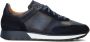 MAGNANNI Lage Sneakers Heren Combi Runner Maat: 44 Materiaal: Leer Kleur: Blauw - Thumbnail 2