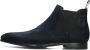 Magnanni Chelsea boots Heren Boots Laarzen Herenschoenen Suède 20109 Blauw combi - Thumbnail 6