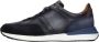 Magnanni Sneakers Heren Lage sneakers Herenschoenen Suède 24747 Blauw - Thumbnail 2