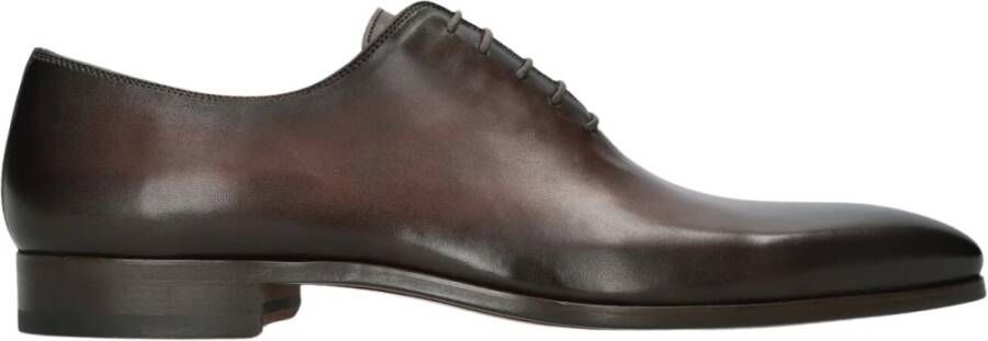 Magnanni Bruine Leren Oxford Schoenen Brown Heren