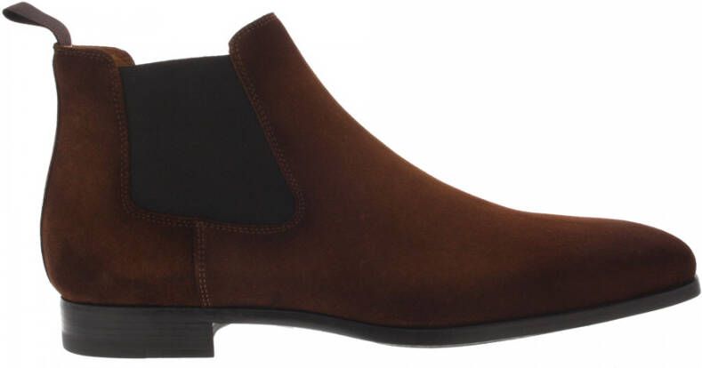 Magnanni Shaw II Cognac Suede G Wijdte Chelsea boots