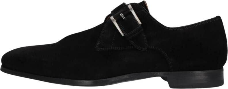 Magnanni Elegante Herenschoenen Zwart Suède Black Heren